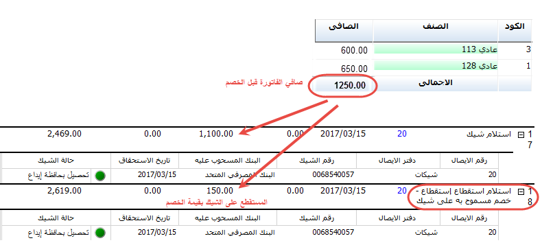 اقفال الفترات المحاسبيه
